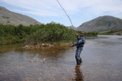 Рыбалка на озере Байкаленок